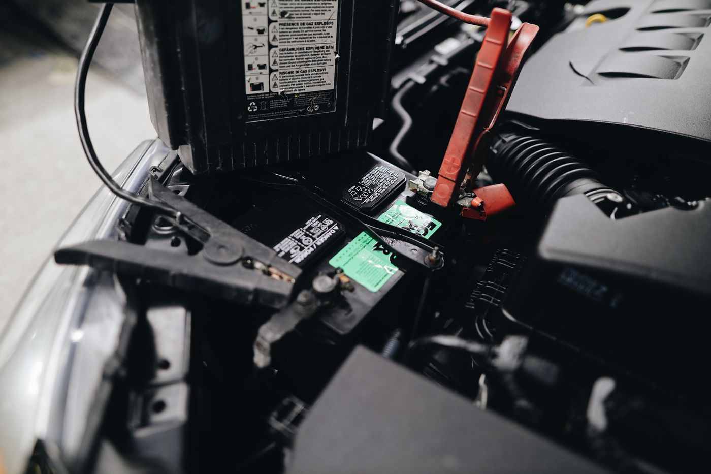 Battery replacement, old corroded battery out.